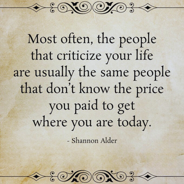 The Wisdom of Shannon Alder: Understanding Criticism and Judgment