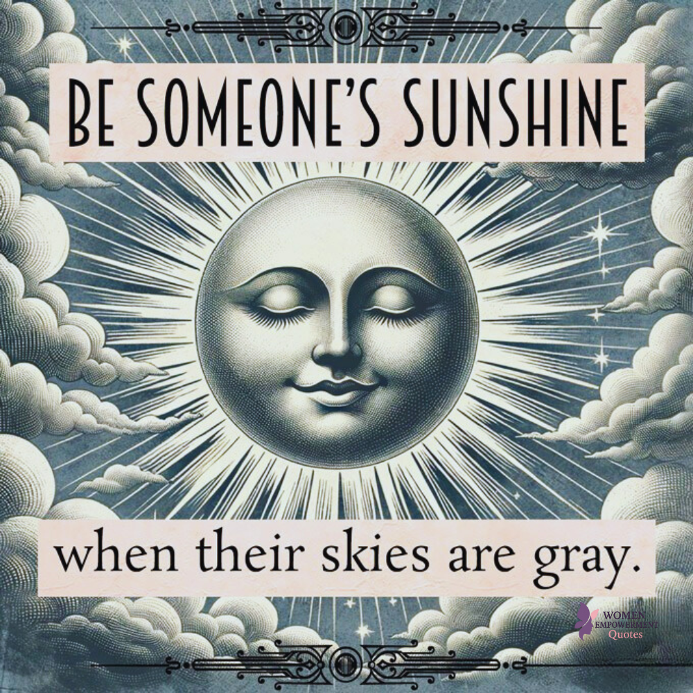 The Power of Positivity: Being Someone's Sunshine