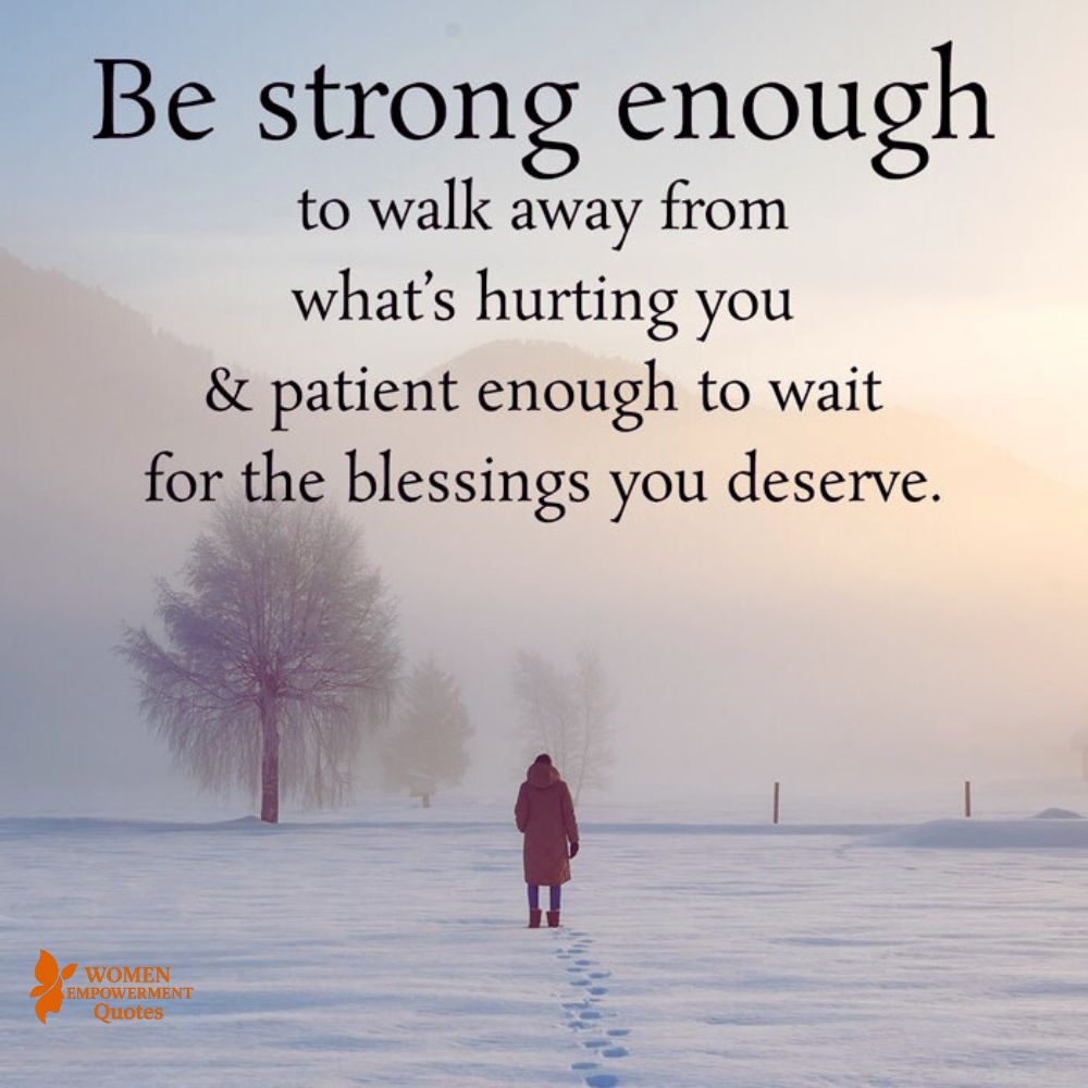 When It Hurts to Stay, Be Brave Enough to Leave