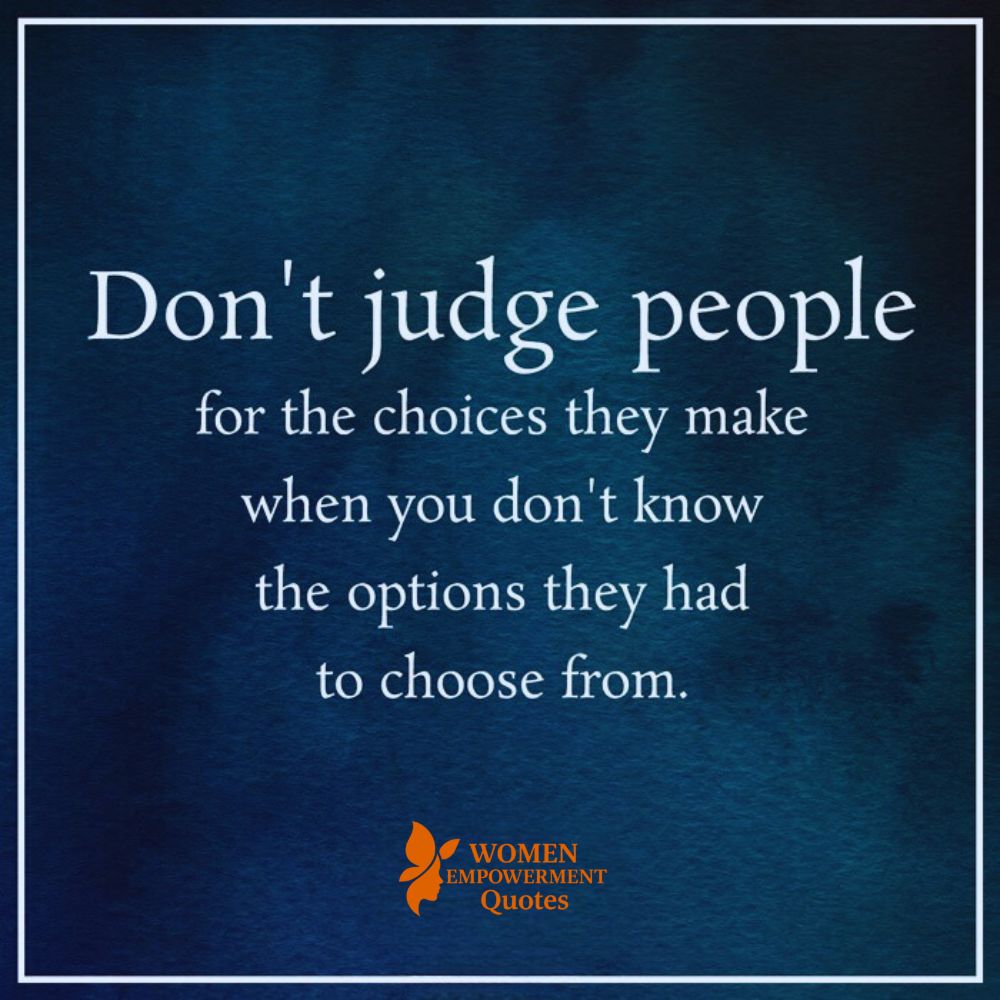 Embracing Compassion Over Judgment