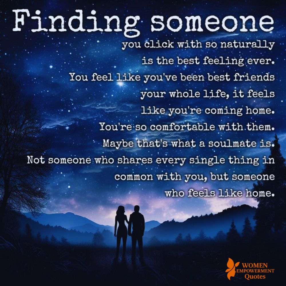 When a Soul Feels Like Home