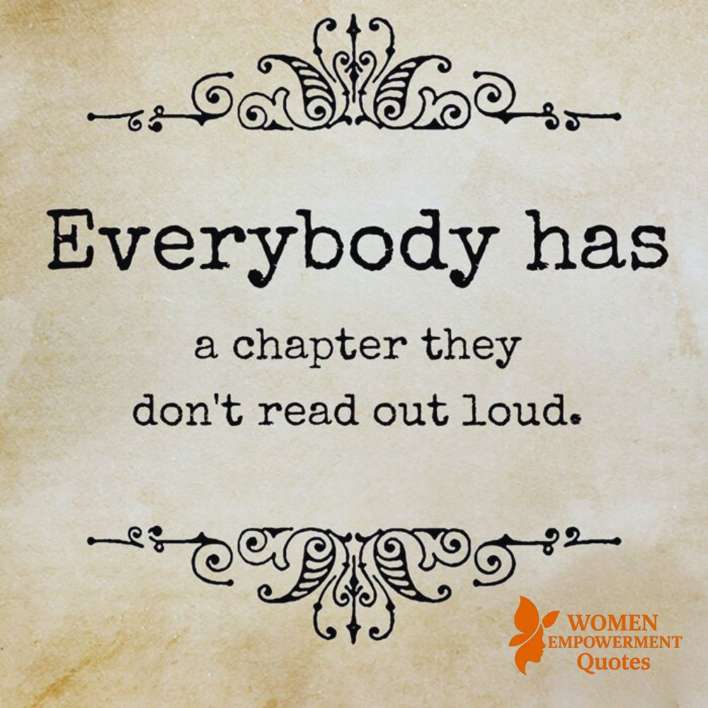 The Chapters We Keep Quiet