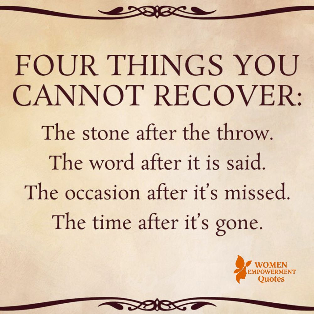 What You Can Never Get Back: A Gentle Reminder to Live with Intention