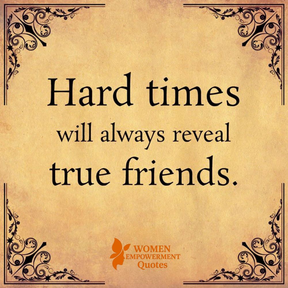 When the Storms Come, So Do True Friends