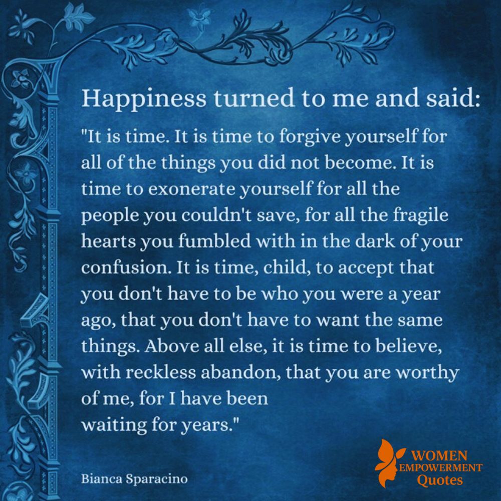 When Happiness Finally Found Me: A Journey Toward Self-Forgiveness