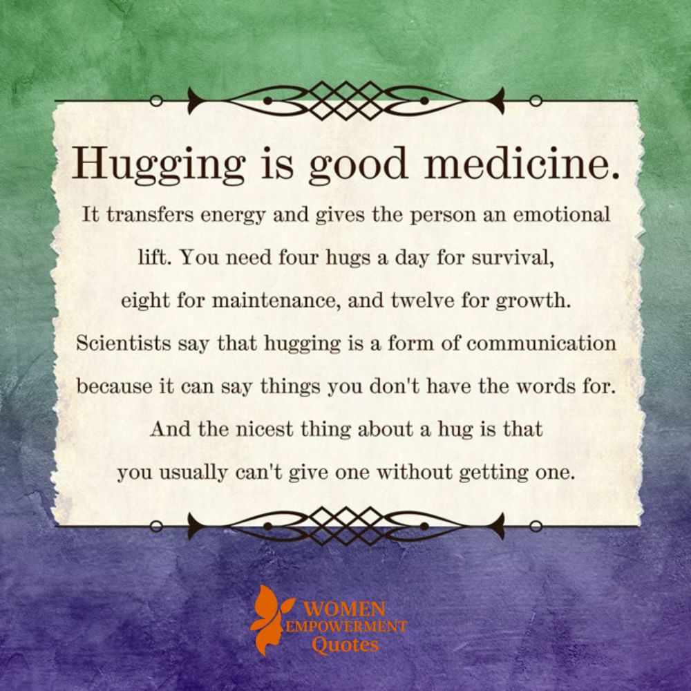 The Healing Power of a Simple Hug