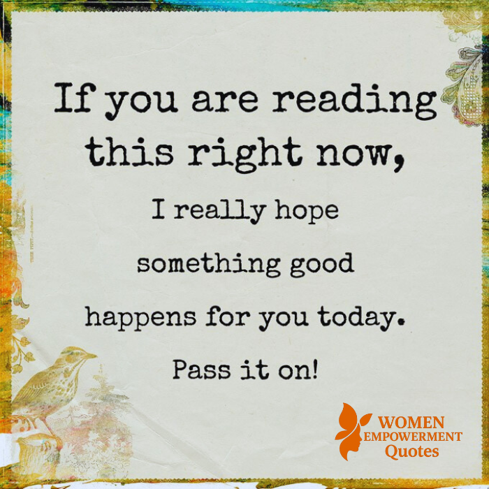 A SIMPLE MESSAGE CAN CHANGE A LIFE