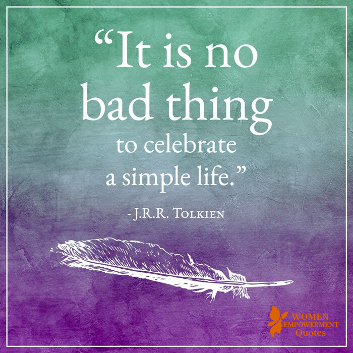 THE GIFT OF A SIMPLE LIFE