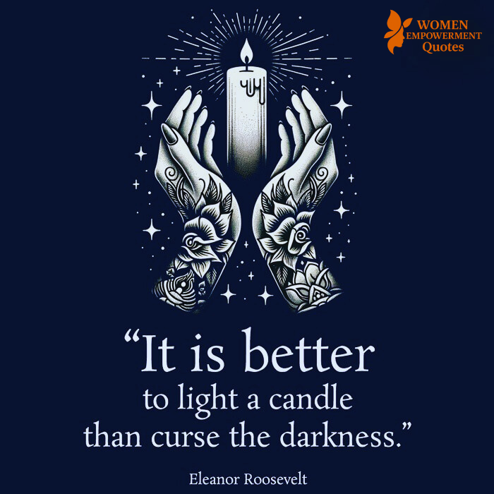 Be the Spark That Breaks the Darkness