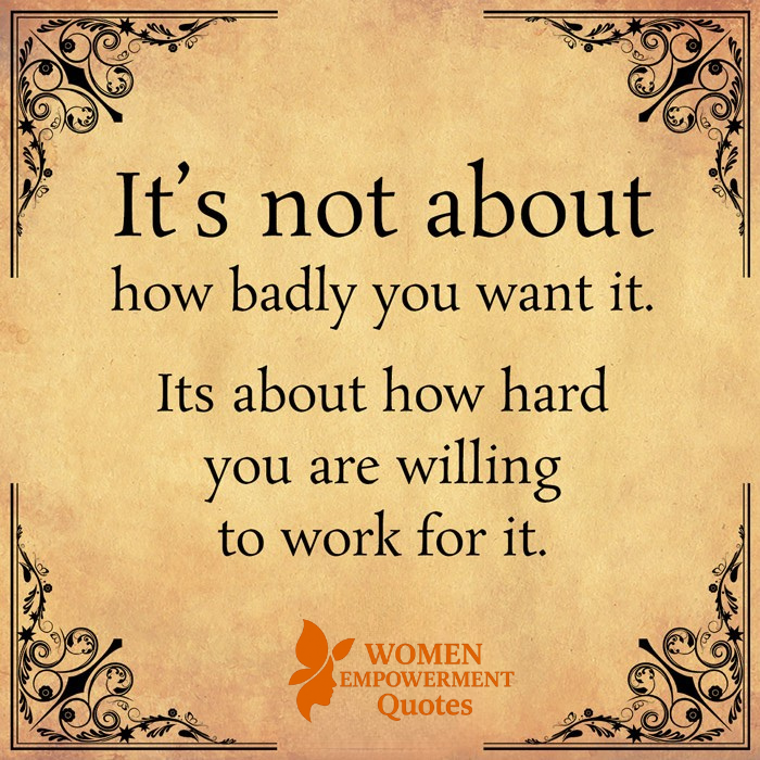 TRUE DETERMINATION SHOWS WHEN THINGS GET TOUGH