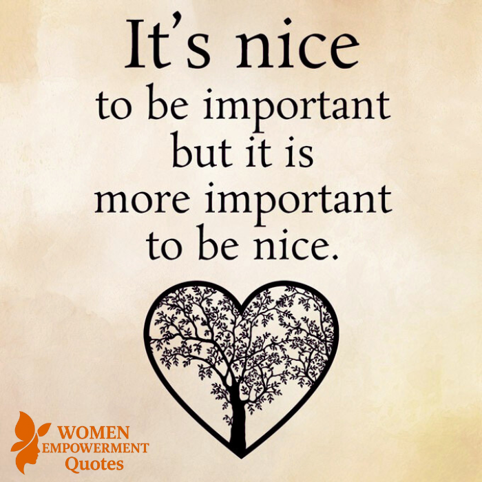 WHEN KINDNESS MATTERS MORE THAN STATUS
