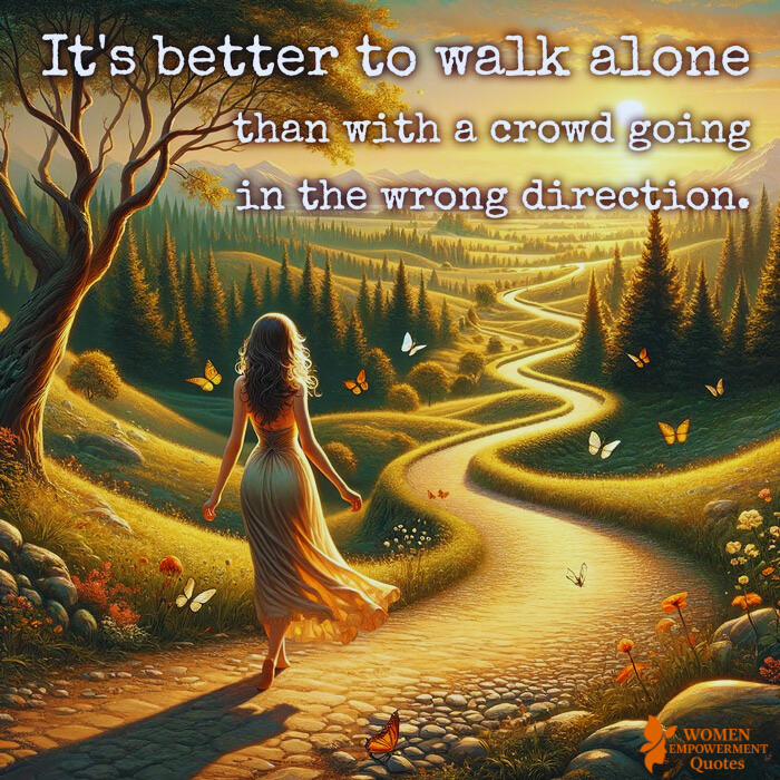 THE STRENGTH TO STAND ALONE: WHEN WALKING SOLO LEADS YOU HOME