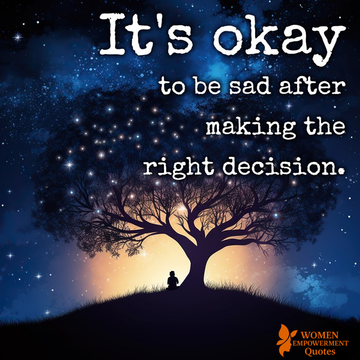 Sadness Can Follow Strength — And That’s Okay