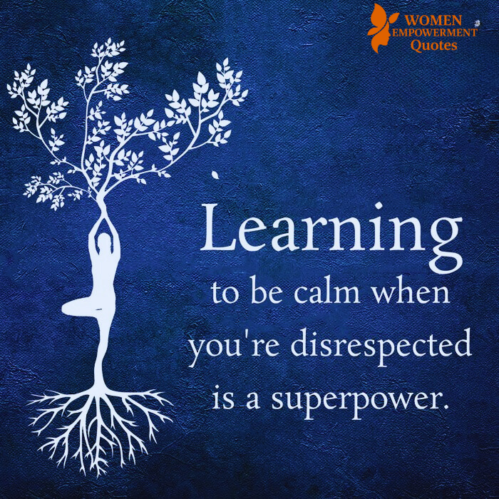 THE STRENGTH OF STILLNESS: RISING ABOVE DISRESPECT WITH GRACE