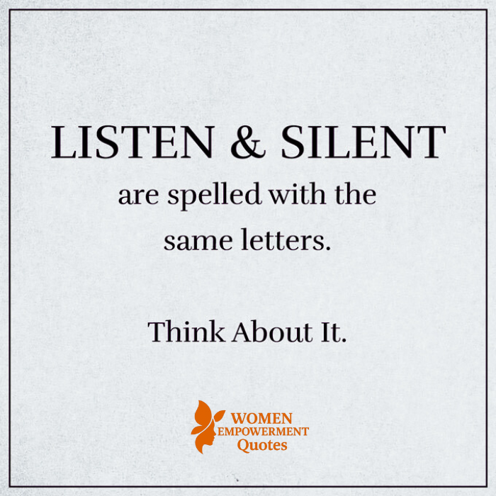 THE SILENT GIFT OF LISTENING