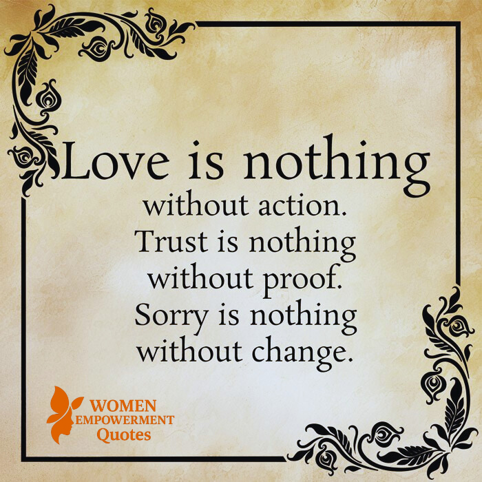 WHEN LOVE IS REAL, IT SHOWS