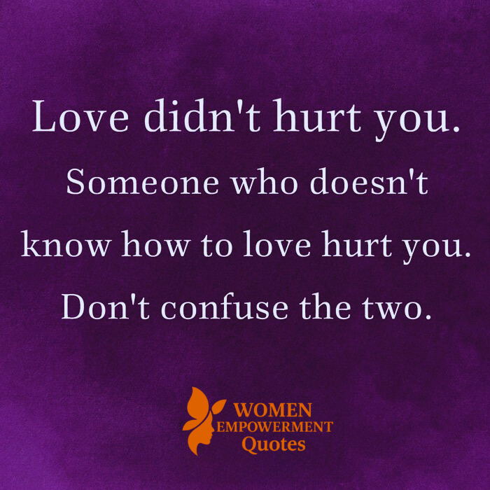 IT WASN’T LOVE THAT BROKE YOU