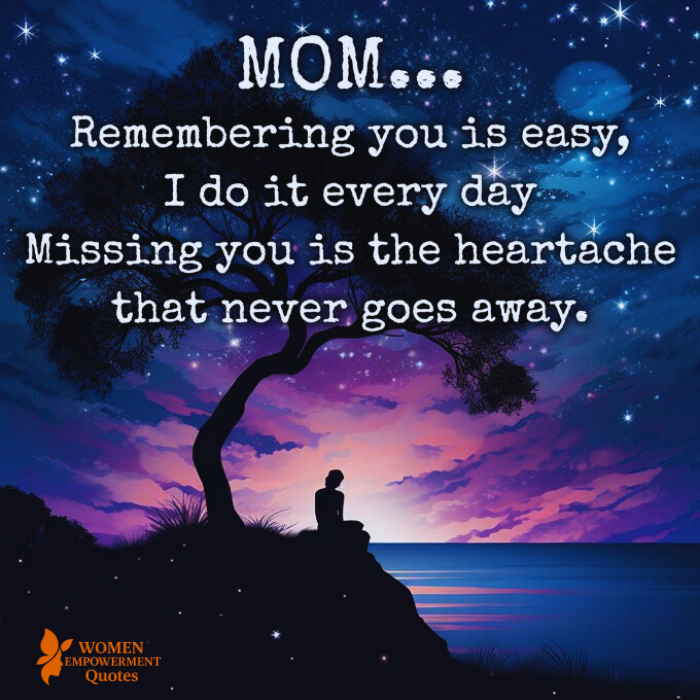 I Carry You With Me, Mom — Every Day, In Every Way