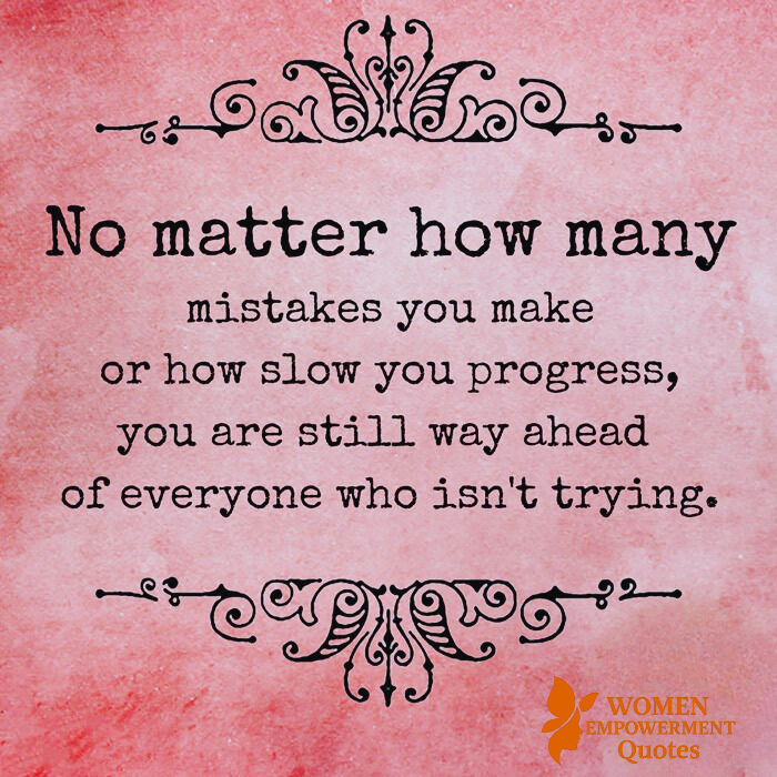 Keep Going: Progress Is Still Progress