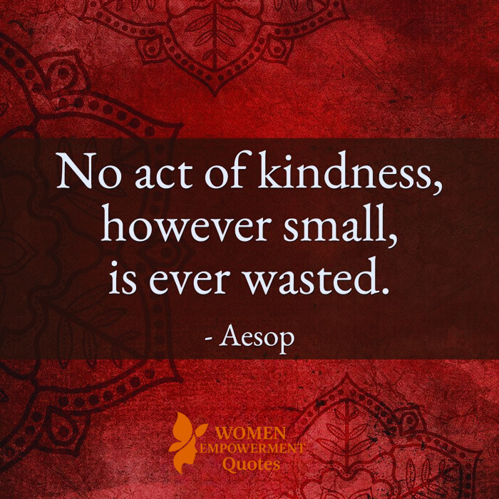THE POWER OF A SIMPLE KINDNESS
