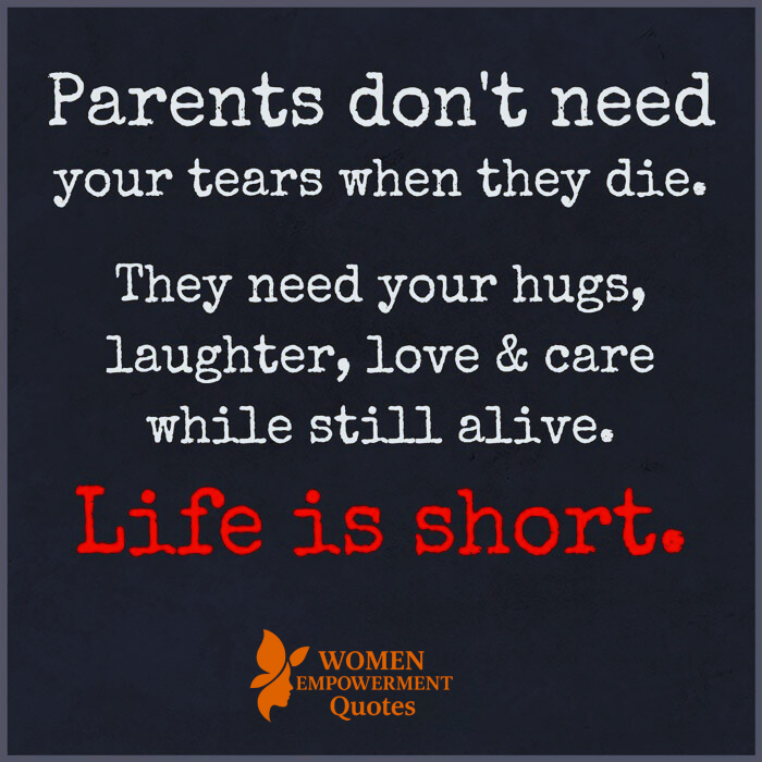 WHILE THEY’RE STILL HERE: CHERISH YOUR PARENTS BEFORE GOODBYE