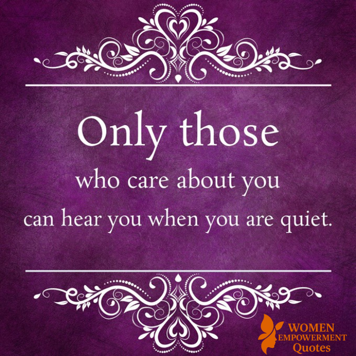When Silence Is Understood, Love Is Present