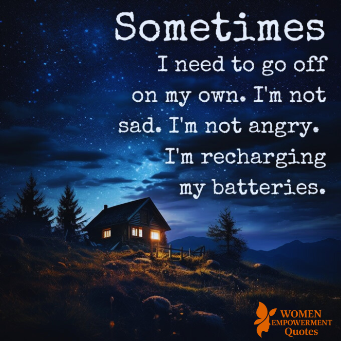 THE HEALING GIFT OF BEING ALONE