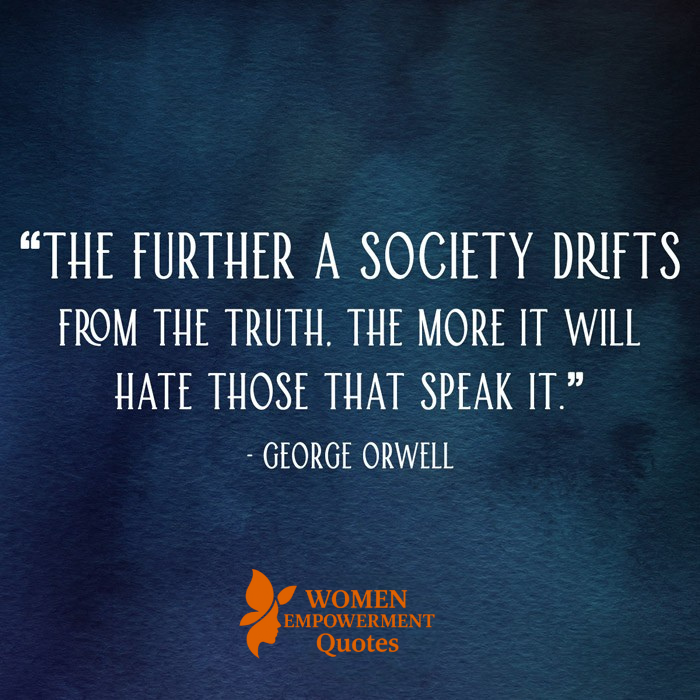 WHEN TRUTH BECOMES A LONELY VOICE