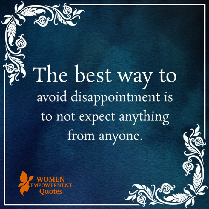FINDING PEACE BY LETTING GO OF EXPECTATIONS