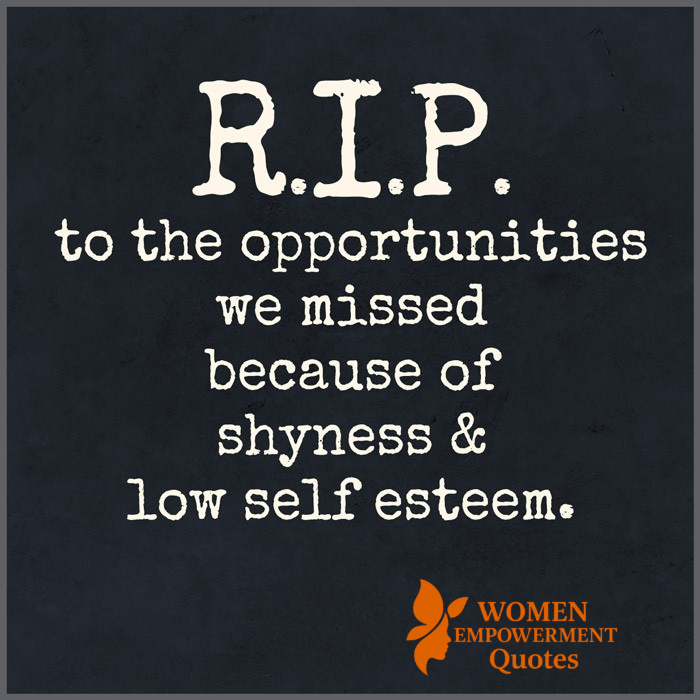 NO LONGER MISSING OUT: RISING ABOVE SHYNESS AND SELF-DOUBT