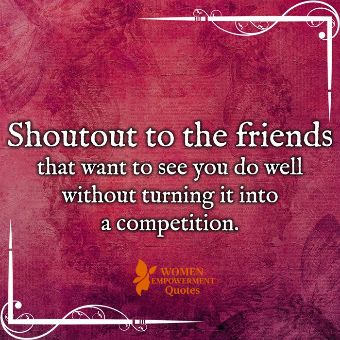 To the Friends Who Cheer Without Competing