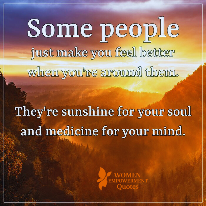 THE PEOPLE WHO FEEL LIKE SUNSHINE
