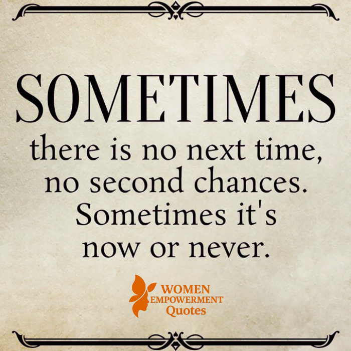 Now or Never: The Quiet Urgency of Living Fully
