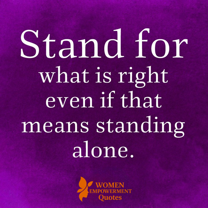 The Strength to Stand Alone: A Quiet Revolution of Integrity