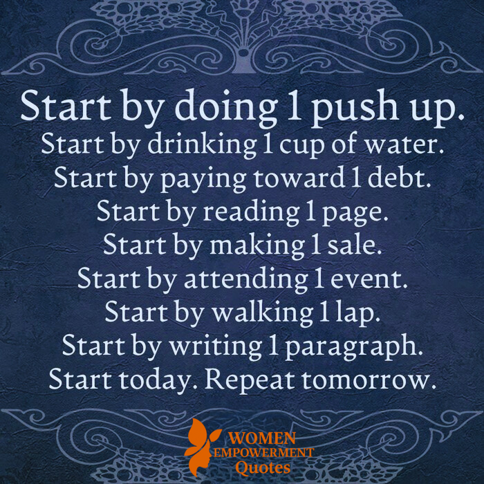 Begin With Just One Step: The Quiet Power of Starting Small