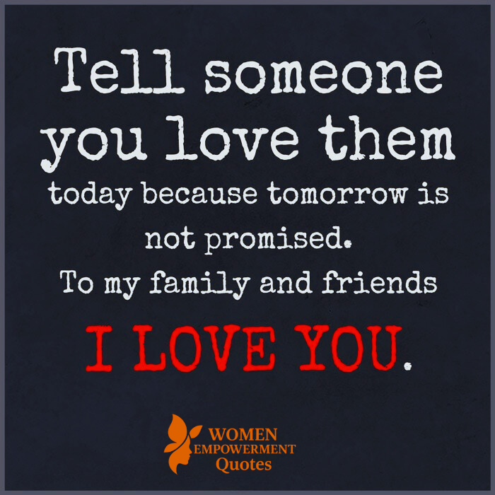 Speak Love Before Time Slips Away