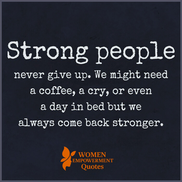 The Quiet Strength of Rising Again