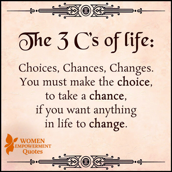 The Courage to Choose, the Faith to Leap, the Strength to Grow