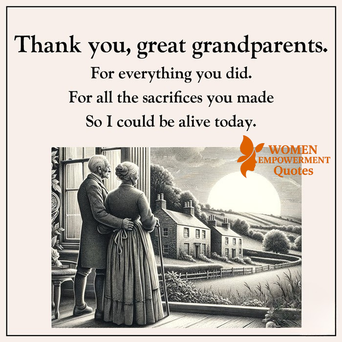 Echoes of Their Strength: A Tribute to Our Great Grandparents