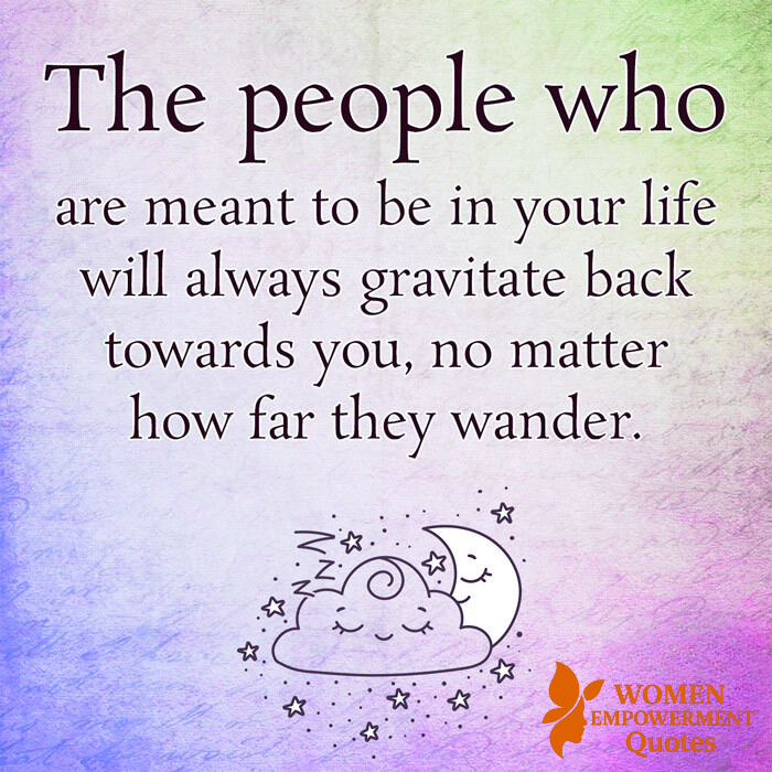 The Ones Who Always Find Their Way Back