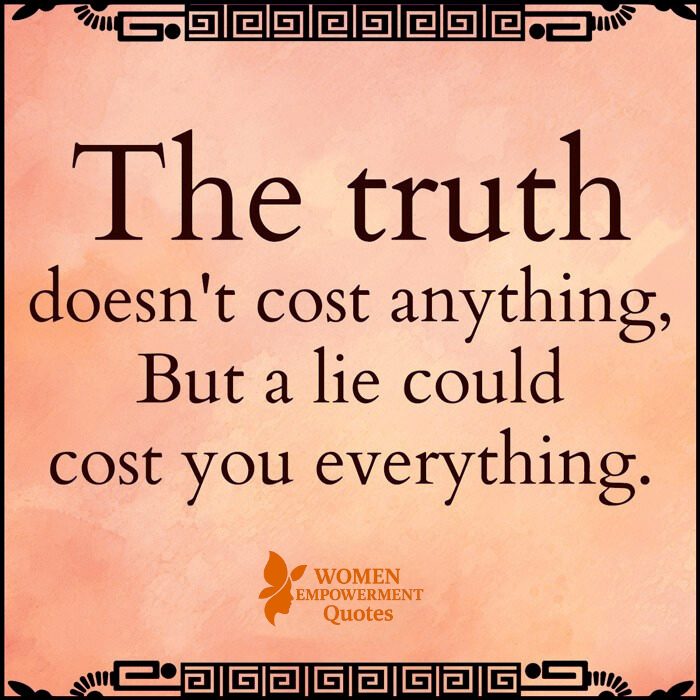The Priceless Freedom of Truth
