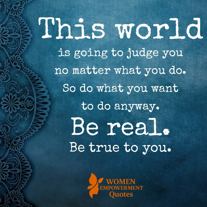 Unshaken by Judgment: The Courage to Be Truly You
