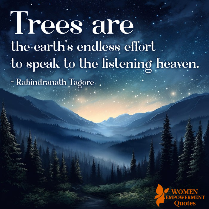 Whispers from the Earth: The Silent Wisdom of Trees
