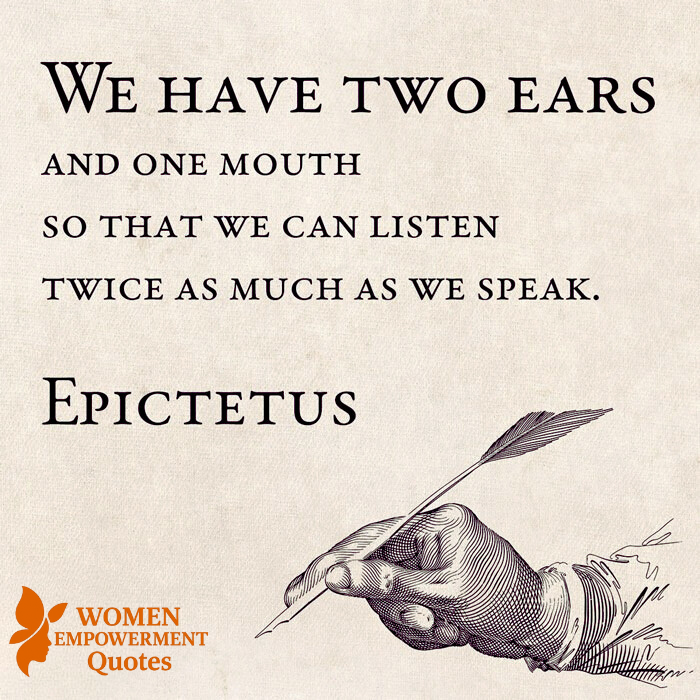 The Quiet Strength of Listening: Echoes of Epictetus