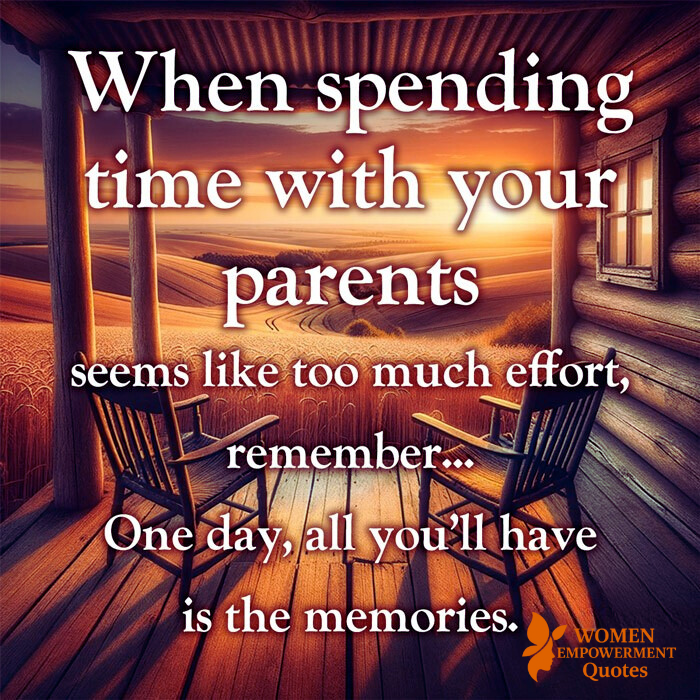 When Time with Your Parents Feels Like a Task—But Becomes a Gift