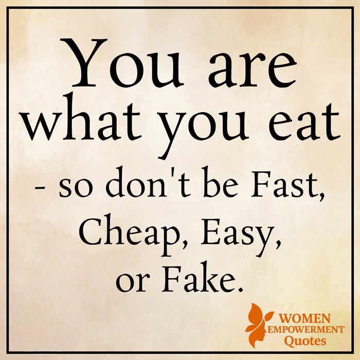 You Become What You Feed Yourself – Body, Mind, and Soul