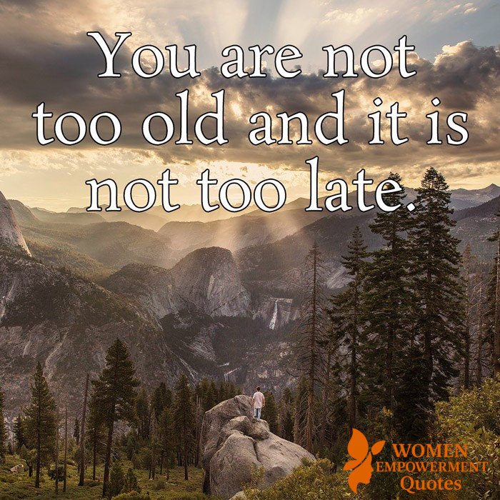 It’s Never Too Late: The Beauty of Starting Again at Any Age