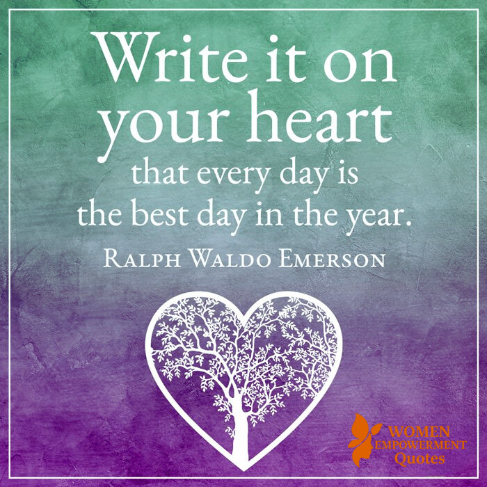 Etch This Truth on Your Heart: Today Is a Gift