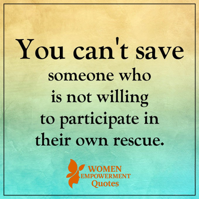 You Can’t Heal Someone Who Refuses to Fight for Themselves