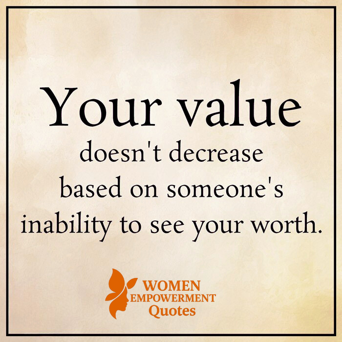 Your Worth Is Not Up for Debate: Embracing the Value Within